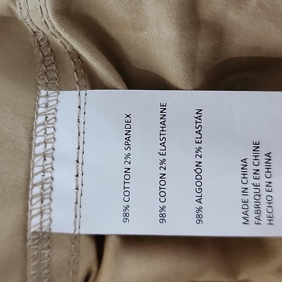 Derek Lam Collective Military Inspired Cropped Wrap Shirt Size 48/US12 - Picture 9 of 10